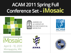 ACAM 2011 Spring Full Conference Set - iMosaic